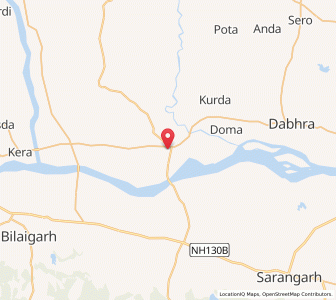 Map of Hasaud, Chhattisgarh