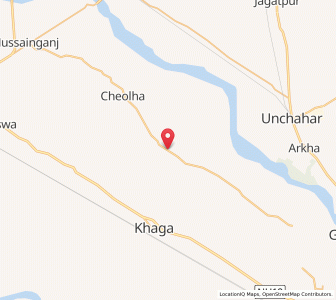 Map of Hathgaon, Uttar Pradesh