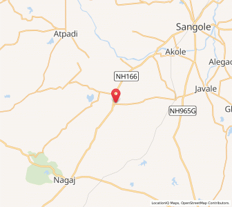 Map of hatid, Maharashtra