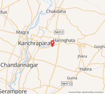 Map of Hatkanda, West Bengal