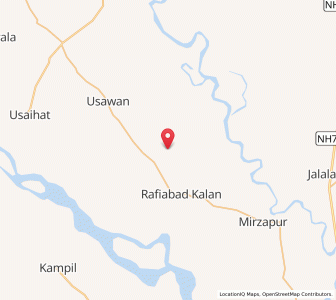 Map of Hatni Nagaria, Uttar Pradesh