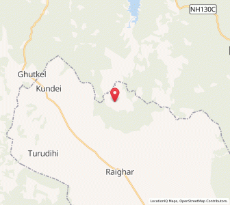 Map of Hattigam, Chhattisgarh