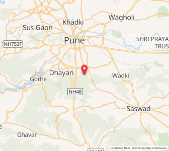 Map of Haveli, Maharashtra