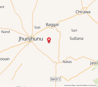 Map of Hejampura, Rajasthan