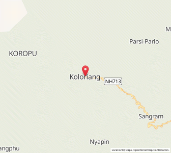 Map of Helam, Arunachal Pradesh