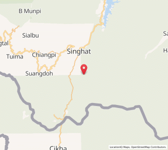 Map of Hengtam, Manipur