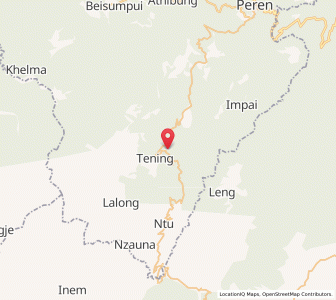 Map of Henima, Nagaland
