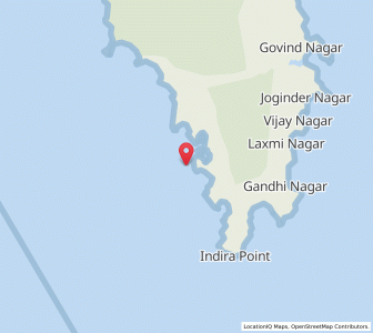 Map of Henpoin, Andaman and Nicobar Islands