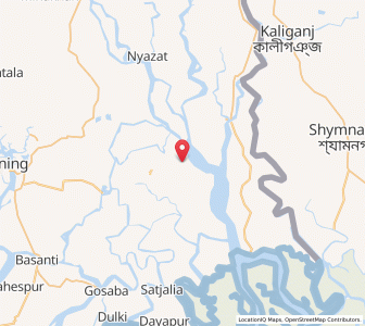 Map of Hentalichali, West Bengal