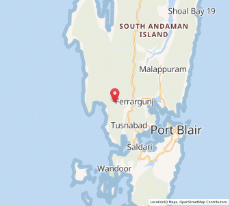 Map of Herbertabad, Andaman and Nicobar Islands