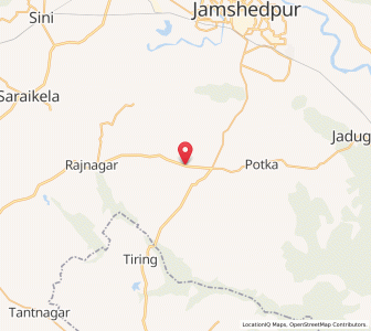 Map of Hesal, Jharkhand