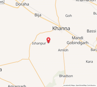 Map of Himatgarh, Punjab