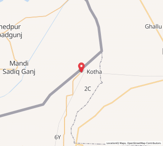 Map of Hindu Malkot, Rajasthan