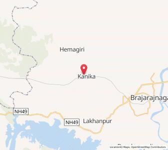 Map of Hingir, Chhattisgarh