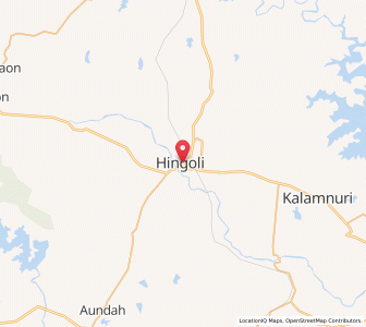 Map of Hingoli, Rajasthan