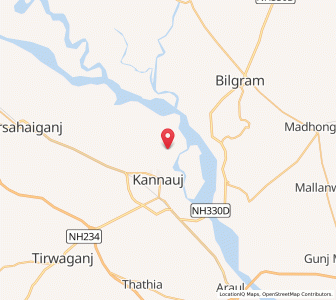 Map of Hira Purwa, Uttar Pradesh