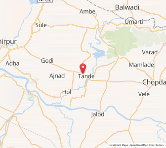Map of Hisala, Maharashtra