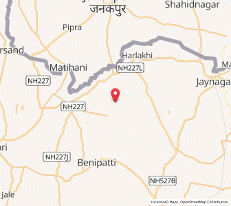 Map of Hisar, Bihar