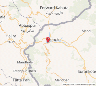 Map of Hora Improvi, Kashmir