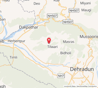Map of Horawala, Uttarakhand