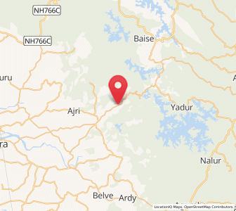 Map of Hosangadi, Karnataka