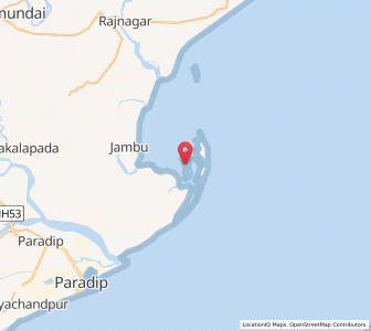 Map of Hukitola, Odisha