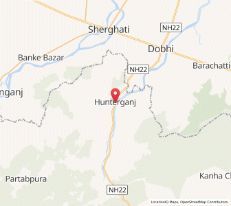 Map of Hunterganj, Jharkhand