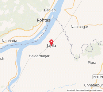 Map of Husainabad, Bihar