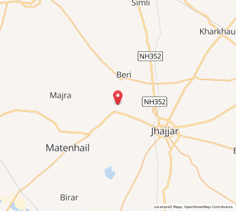Map of Husainganj, Haryana