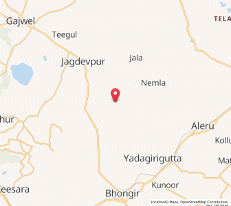 Map of Ibrahimpur, Andhra Pradesh
