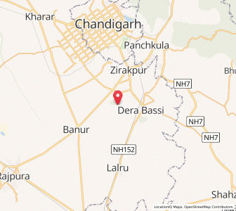 Map of Ibrahimpura, Punjab