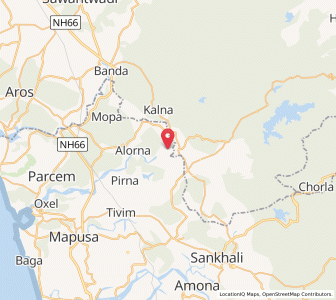 Map of Ibrampur, Goa