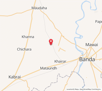 Map of Ichauli, Uttar Pradesh