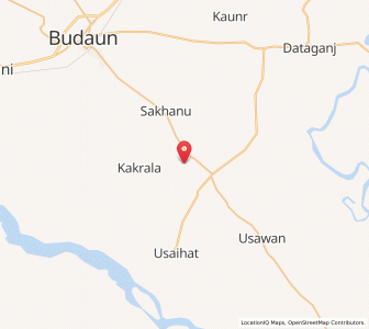 Map of Idumai, Uttar Pradesh