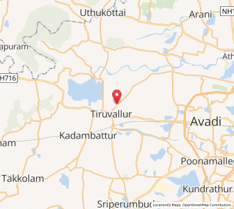 Map of Ikkadu, Tamil Nadu