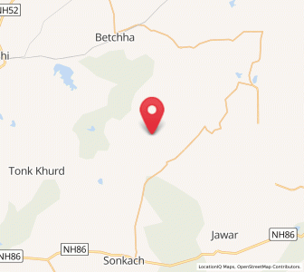 Map of Iklehra, Madhya Pradesh