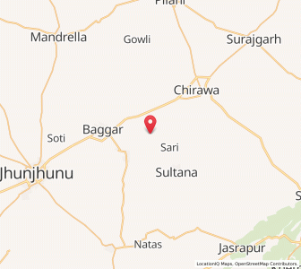 Map of Iktawarpura, Rajasthan