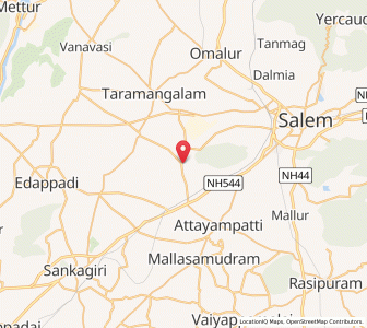 Map of Ilampillai, Tamil Nadu
