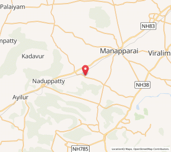 Map of Ilangakkurichchi, Tamil Nadu