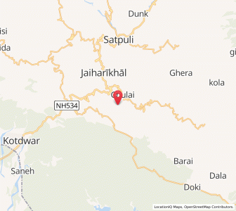 Map of Ilmora, Uttarakhand