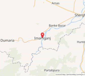 Map of Imamganj, Bihar
