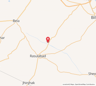 Map of Indalpur, Uttar Pradesh