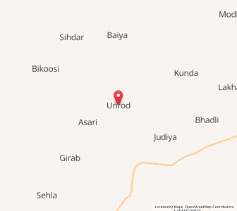 Map of Indaror, Rajasthan
