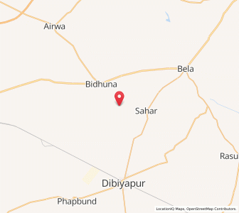 Map of Indpamau, Uttar Pradesh