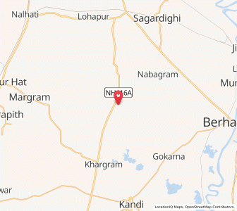 Map of Indrani, West Bengal