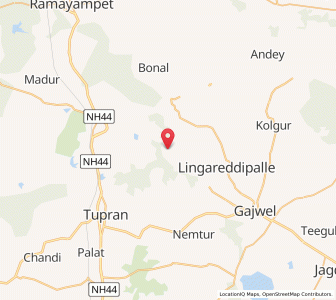 Map of Indurparial, Andhra Pradesh