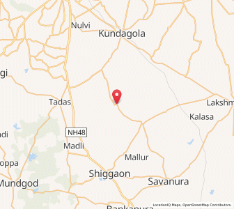 Map of Ingalgi, Karnataka
