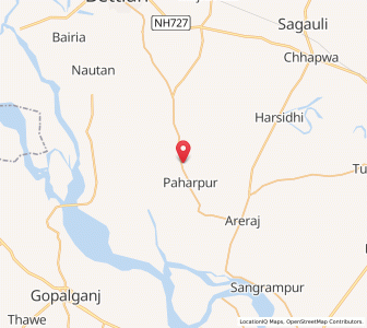 Map of Inglish, Bihar