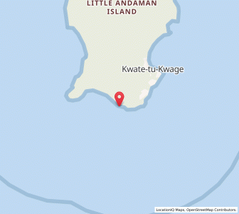 Map of Ingoie, Andaman and Nicobar Islands