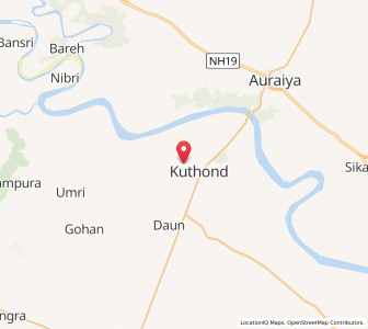 Map of Inguri, Uttar Pradesh